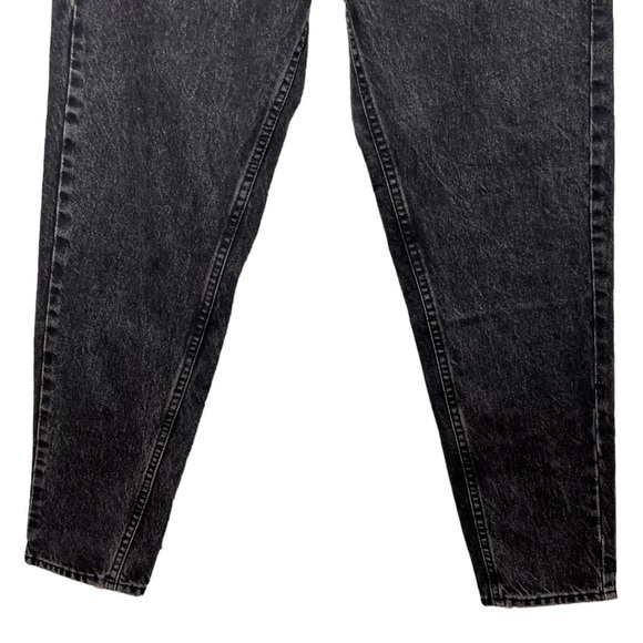 Zara High Rise Black Wash 100% Cotton Women’s Jeans Sz 4 - Picture 6 of 11